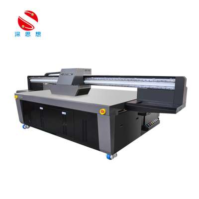 SGH2513 Ricoh Gen5 Gen6 uv printer for glass wood metal ceramic plastic printing machine C M Y K WH Varnish digital printer