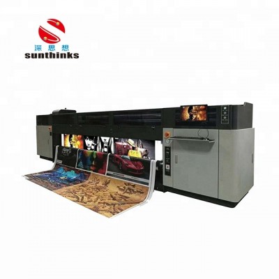 3200mm UV Roll to Roll printer with Ricoh Gen5 print head from Sunthinks manufacturer